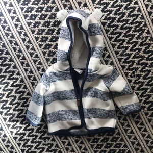 Striped bear jacket